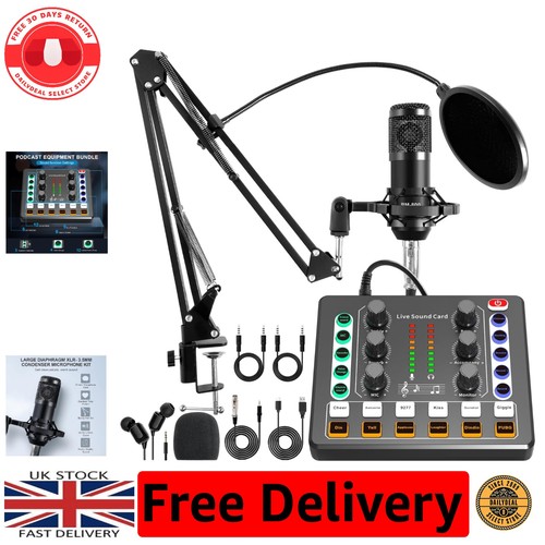 Podcast equipment mit - mit, bm-800