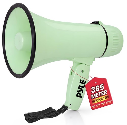 Pyle megaphon 20w mit sirene - megaphon,