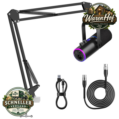 Mikrofon usb xlr mit - mit, arm