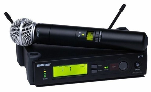 Shure slx4 sm58 legendär - shure,